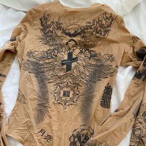 Woman’s body suit size medium and spandex legging size small